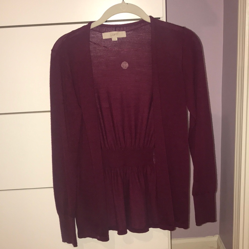 Loft open cardigan. NWOT.